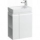 Meuble sous-vasque LAUFEN PRO A 480 x 580 x 275 mm LAUFEN tablette latérale en chêne clair à gauche
