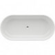 Baignoire VAL 1600 x 750 mm, pose libre blanc LAUFEN