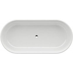 Baignoire VAL 1600 x 750 mm, pose libre blanc LAUFEN