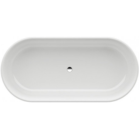 Baignoire VAL 1600 x 750 mm, pose libre blanc LAUFEN