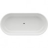 Baignoire VAL 1600 x 750 mm, pose libre blanc LAUFEN