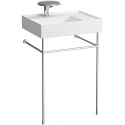 Cadre porte-serviettes KARTELL pour lavabo 600 mm chromé LAUFEN