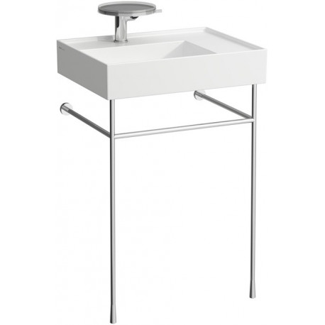 Cadre porte-serviettes KARTELL pour lavabo 600 mm chromé LAUFEN