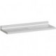 Plateau KARTELL 450 x 155 x 40 mm argent LAUFEN