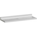 Plateau KARTELL 450 x 155 x 40 mm argent LAUFEN