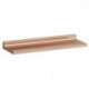 Plateau KARTELL 450 x 155 x 40 mm cuivre LAUFEN