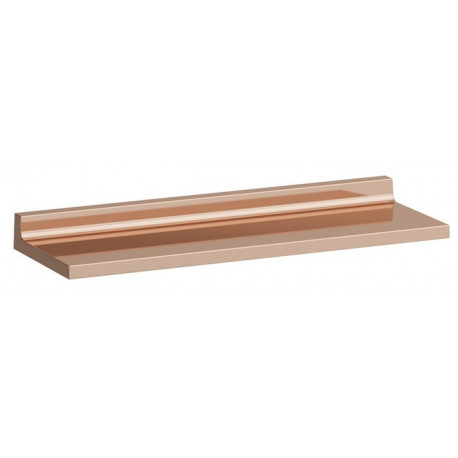 Plateau KARTELL 450 x 155 x 40 mm cuivre LAUFEN