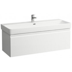 Meuble sous-vasque LAUFEN PRO S 1160 x 395 x 450 mm 1 tiroir graphite LAUFEN