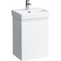 Meuble sous-vasque LAUFEN PRO S 415 x 580 x 320 mm charnière à droite, blanc brillant LAUFEN