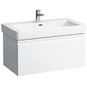 Meuble sous-vasque LAUFEN PRO S 810 x 390 x 450 mm 1 tiroir blanc brillant LAUFEN
