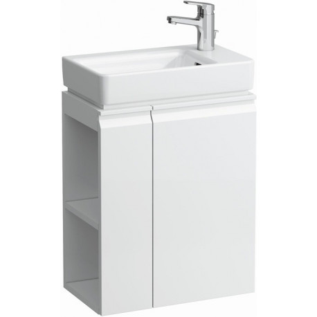 Meuble sous-vasque LAUFEN PRO A 480 x 580 x 275 mm LAUFEN tablette latérale, blanc brillant