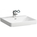 Lavabo PRO LIBERTY 600 x 550 mm, sans obstacle sans trou pour robinet, sans trop-plein blanc LAUFEN