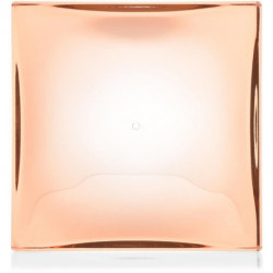 Porte-savon KARTELL BOXY 105 x 105 x 25 mm rose poudré LAUFEN