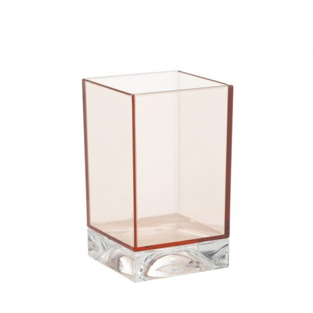 Mug KARTELL BOXY 70 x 70 x 120 mm rose poudré LAUFEN