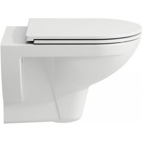 WC suspendu LAUFEN PRO, sans bride, à fond creux, 6 litres blanc LAUFEN