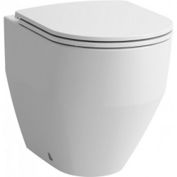 WC sur pied LAUFEN PRO, à fond creux, sans bride blanc LCC LAUFEN