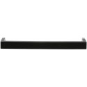 Porte-serviettes KARTELL 450 x 75 x 40 mm noir LAUFEN