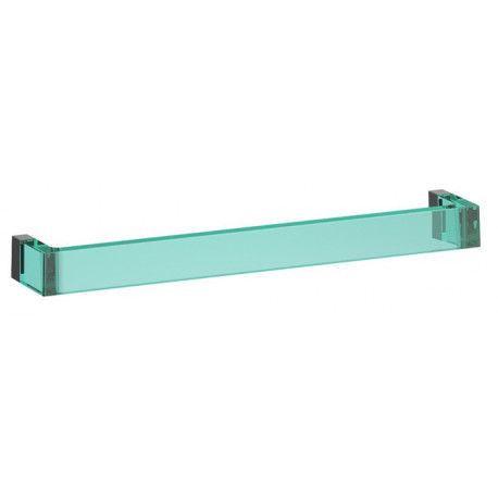 Porte-serviettes KARTELL 450 x 75 x 40 mm vert émeraude LAUFEN