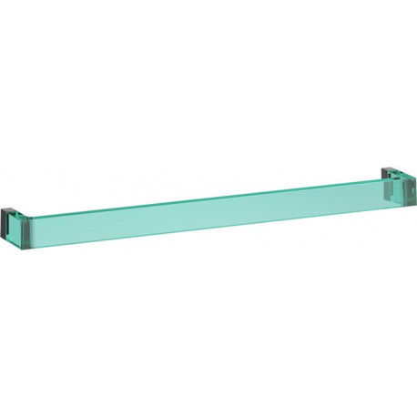 Porte-serviettes KARTELL 600 x 75 x 40 mm vert émeraude LAUFEN