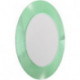Miroir KARTELL, 780 x 780 mm, vert émeraude LAUFEN