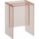 Tabouret KARTELL 330 x 280 x 465 mm rose poudré LAUFEN