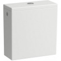 Réservoir KARTELL double chasse, raccordement mural à l'arrière, blanc mat LAUFEN