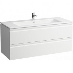 LAUFEN PRO S lavabo avec meuble sous-vasque, 2 tiroirs, 1 trou pour robinetterie, chêne clair LAUFEN