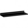 Plateau KARTELL 450 x 155 x 40 mm noir LAUFEN