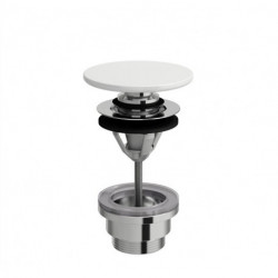 Clapet de vidange KARTELL avec clic-clac blanc LAUFEN