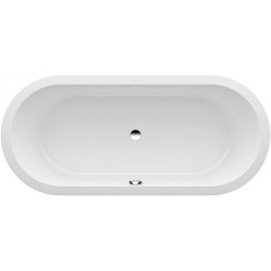 Baignoire à encastrer LAUFEN PRO 1800 x 800 mm blanc LAUFEN