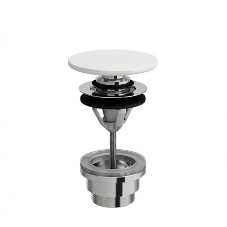 Clapet de vidange KARTELL avec clic-clac LAUFEN blanc mat