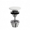 Clapet de vidange KARTELL avec clic-clac gris LAUFEN