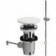 Robinet de vidange KARTELL avec tirette blanc mat LAUFEN