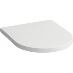 Abattant WC KARTELL avec couvercle, amovible, avec mécanisme de fermeture amortie LAUFEN blanc mat