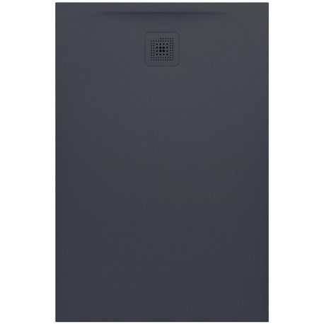 Receveur de douche LAUFEN PRO rectangulaire, bonde côté court 1200 x 800 x 33 mm anthracite LAUFEN