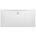 Receveur de douche LAUFEN PRO, rectangulaire, écoulement latéral long, 1600 x 800 x 32 mm, LAUFEN blanc mat