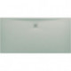 Receveur de douche LAUFEN PRO, rectangulaire, écoulement latéral long, 1600 x 800 x 32 mm, gris clair LAUFEN
