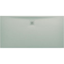Receveur de douche LAUFEN PRO, rectangulaire, écoulement latéral long, 1600 x 800 x 32 mm, gris clair LAUFEN