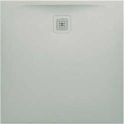 Receveur de douche carré LAUFEN PRO, écoulement latéral 900 x 900 x 30 mm, anthracite LAUFEN
