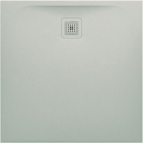 Receveur de douche carré LAUFEN PRO, écoulement latéral 900 x 900 x 30 mm, anthracite LAUFEN