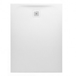 Receveur de douche LAUFEN PRO rectangulaire, bonde côté court 1200 x 900 x 33 mm blanc mat LAUFEN