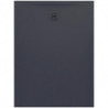 Receveur de douche LAUFEN PRO rectangulaire, bonde côté court 1200 x 900 x 33 mm anthracite LAUFEN