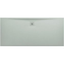 Receveur de douche LAUFEN PRO, rectangulaire, écoulement sur le côté long 1800 x 800 x 33 mm, gris clair LAUFEN