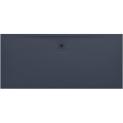 Receveur de douche LAUFEN PRO rectangulaire, bonde côté long 1800 x 800 x 33 mm anthracite LAUFEN
