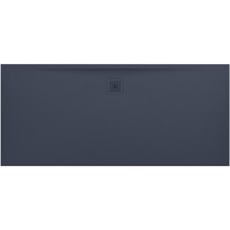 Receveur de douche LAUFEN PRO rectangulaire, bonde côté long 1800 x 800 x 33 mm anthracite LAUFEN