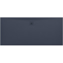 Receveur de douche LAUFEN PRO rectangulaire, bonde côté long 1800 x 800 x 33 mm anthracite LAUFEN