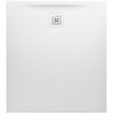 Receveur de douche LAUFEN PRO rectangulaire, écoulement sur le petit côté 1000 x 900 x 33 mm blanc mat LAUFEN