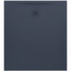 Receveur de douche LAUFEN PRO rectangulaire, bonde côté court 1000 x 900 x 33 mm anthracite LAUFEN