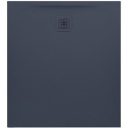 Receveur de douche LAUFEN PRO rectangulaire, bonde côté court 1000 x 900 x 33 mm anthracite LAUFEN