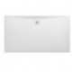 Receveur de douche LAUFEN PRO rectangulaire, bonde côté long 1600 x 900 x 33 mm blanc mat LAUFEN